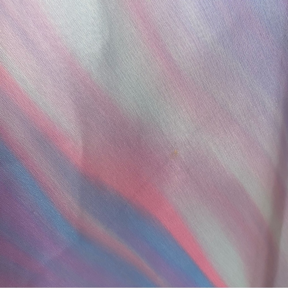 Jolibel Lavender Pink Blue Rainbow Evening Gown Dress size 12 - Picture 5 of 6
